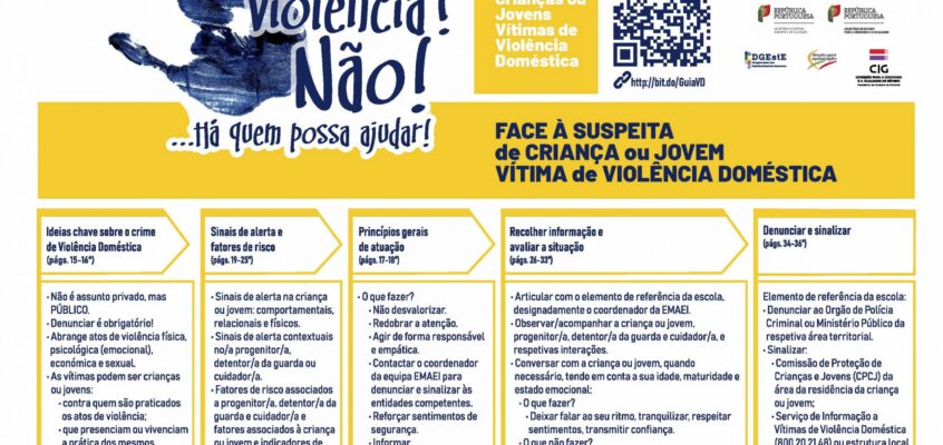 Sózinho/a contra a violência? Não!