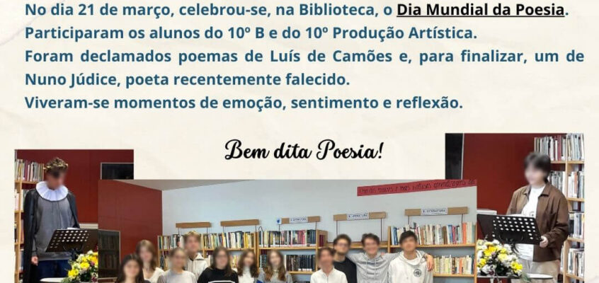 Dia Mundial da Poesia