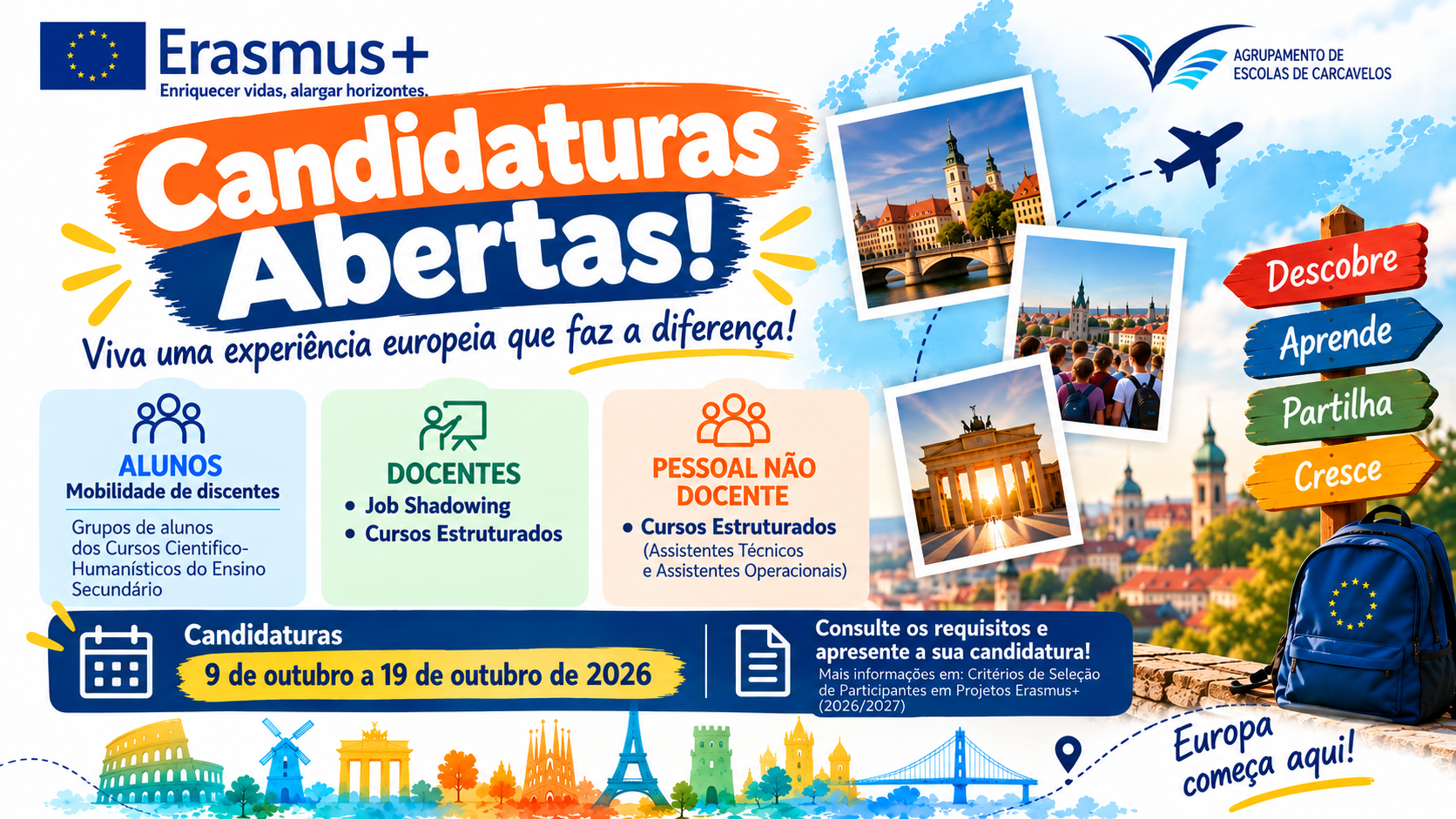 Candidaturas Erasmus